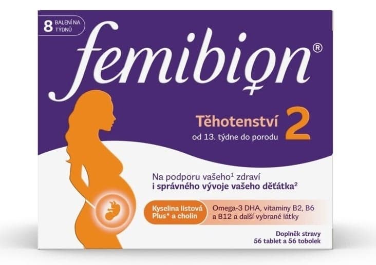 Femibion 2 Těhotenství tbl.56 + tob.56