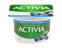 ACTIVIA Jogurt borůvka višeň chlaz. 24 x 120 g