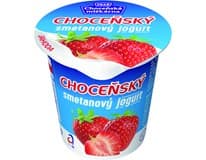 Choceňská mlékárna Choceňský Jogurt smetanový jahoda chlaz. 10 x 150 g