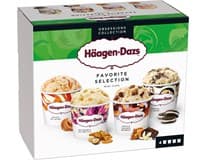 Häagen-Dazs Mini Cups Zmrzlina Favorite Selection mraž. 4 x 95 ml