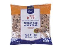 METRO Chef Kebab krůtí/telecí krájený mraž. 1 kg