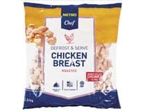 METRO Chef Kuřecí prsní kousky pečené mraž. 2,5 kg
