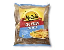 McCain 1-2-3 Fries Crinkle bramborové hranolky vlnky mraž. 12 x 750 g