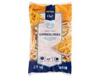 METRO Chef Express Fries Hranolky 9 x 9 mm mraž. 2,5 kg