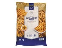 METRO Chef Hranolky se slupkou Crisp 9 x 9 mm mraž. 4 x 2,5 kg