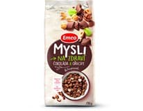 Emco Mysli s čokoládou a oříšky 750 g