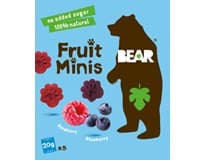 BEAR Minis malina a borůvka 5 x 20 g