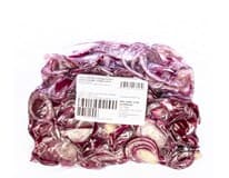 Cibule červená loupaná plátky chlaz. 1 kg