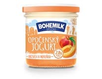 BOHEMILK Opočenský jogurt broskev/meruňka 2,8 % tuku chlaz. 150 g