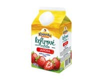 Krajanka Mléko kefírové 0,8 % jahoda chlaz. 450 g