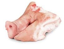 Vepřová hlava dělená CZ chlaz. váž. cca 1 kg