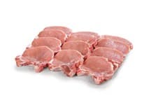 Vepřová kotleta s kostí plátky chlaz. 50 x 190 g vlastní výroba