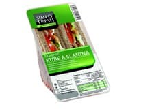 SIMPLY FRESH Sandwich kuře a slanina chlaz. 168 g