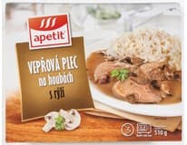 apetit Vepřová plec na houbách s rýží chlaz. 510 g