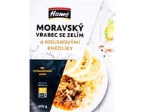 Hamé Moravský vrabec se zelím a houskovým knedlíkem chlaz. 450 g