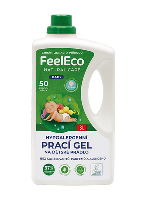FeelEco Hypoalergenní prací gel Baby 3 l