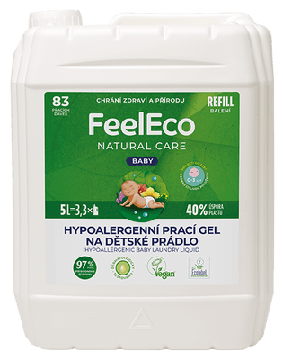 FeelEco Hypoalergenní prací gel Baby
