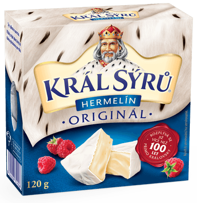 Král Sýrů Hermelín originál