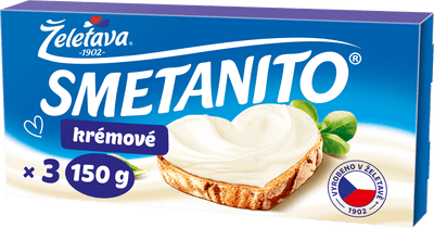 Smetanito Tavený sýr (3 ks)