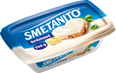 Smetanito tavený sýr krémový