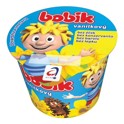 Bobík Smetanový krém s příchutí vanilky 70.0 g