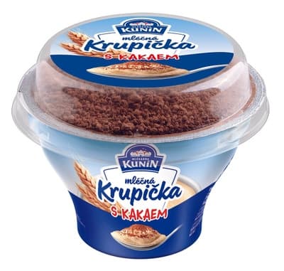 Mlékárna Kunín Mléčná krupička s kakaem