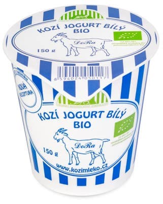 Biofarma DoRa Kozí jogurt bílý BIO