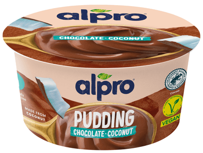 Alpro Kokosový pudink s čokoládovou příchutí