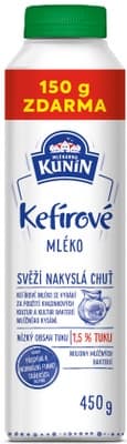 Mlékárna Kunín Kefírové mléko 1,5%