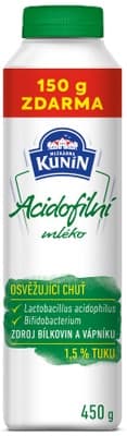 Mlékárna Kunín Acidofilní mléko (1.5%)
