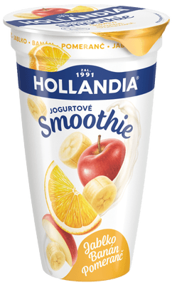 Hollandia Jogurtové smoothie banán, jablko, pomeranč 230.0 g