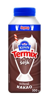 Mlékárna Kunín Termix Šejk s příchutí kakao