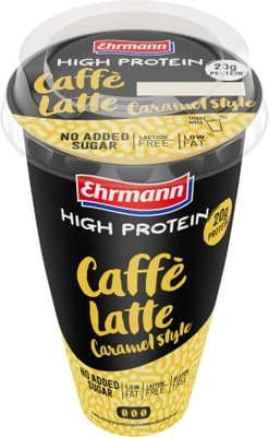 Ehrmann High Protein Caffé Latte Caramel Style
