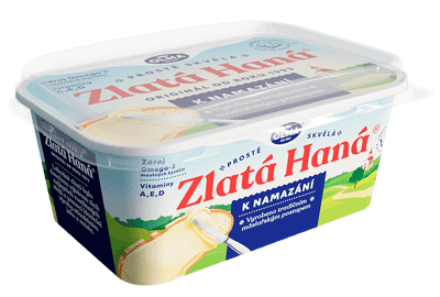 Olma Zlatá Haná k namazání rostlinný tuk (73%)