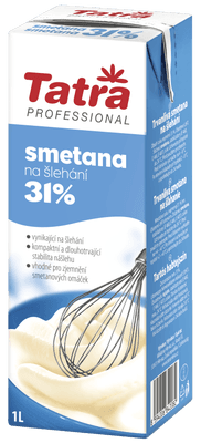 Tatra smetana na šlehání 31%