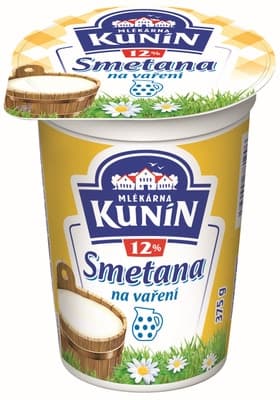 Mlékárna Kunín Smetana 12%