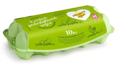 Vejce Kosičky Čerstvá podestýlková vejce, vel. M
