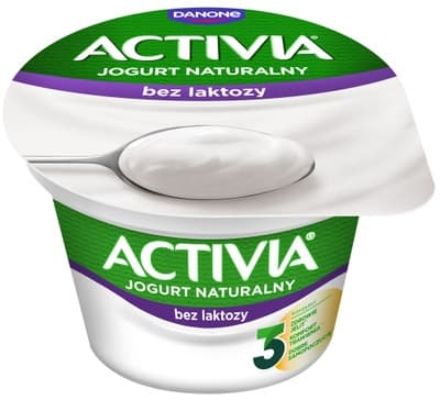 Activia Bílá Bezlaktózová 165.0 g