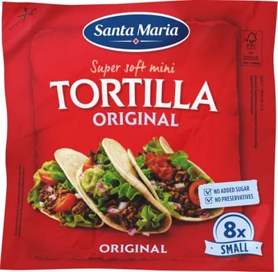 Santa Maria Mini tortilla