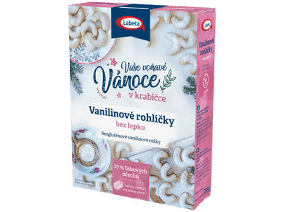 Labeta Vanilínové rohlíčky bez lepku směs
