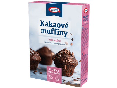 Labeta Muffiny kakaové bez lepku