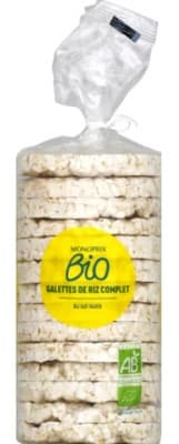 Monoprix Bio celozrnné rýžové chlebíčky