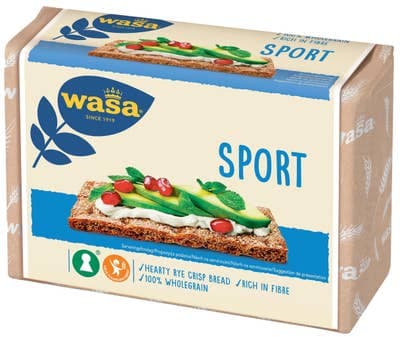 Wasa Sport celozrnný žitný křupavý chléb