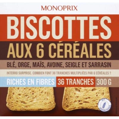 Monoprix Cereální suchary