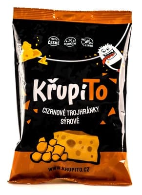 KřupíTo Cizrnové trojhránky Sýrové 50.0 g