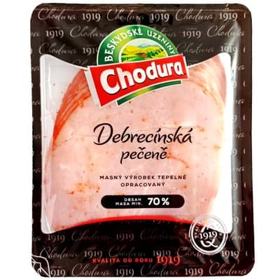 Chodura Debrecínská pečeně plátky