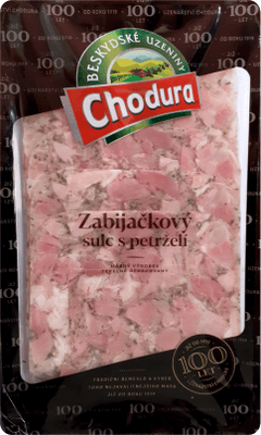 Chodura Zabijačkový sulc s petrželí (60% masa)