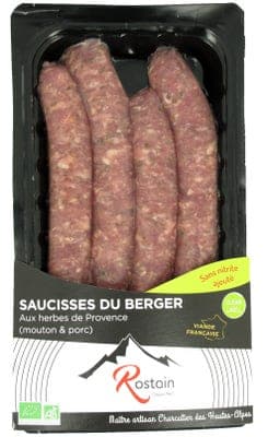 Naturalia Rostain BIO Farmářské klobásky s provensálskými bylinkami 220.0 g