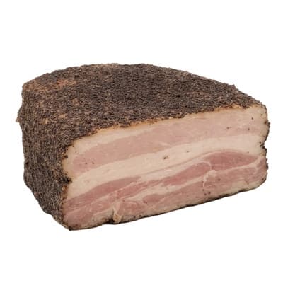 Fiala uzeniny z masa Pražská slanina z Milovic v pepři