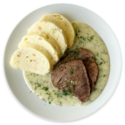 Authentic Koprová omáčka s hovězím masem